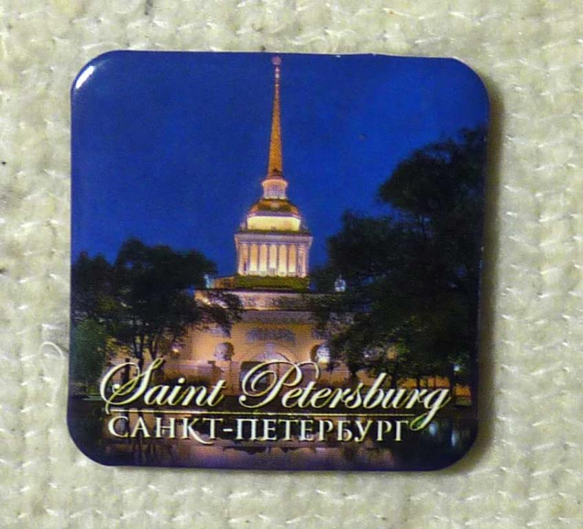 Магнит на холодильник Санкт-Петербург