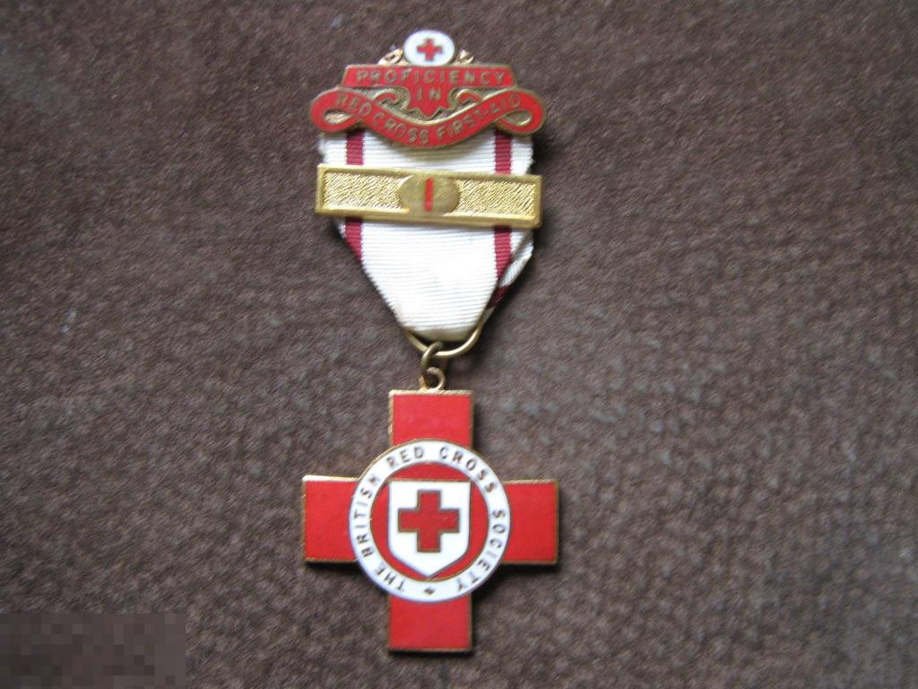 Медаль Знак Красный Крест. Англия. Великобритания. 