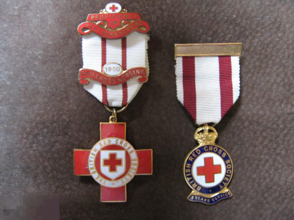 Медаль Знак Красный Крест. Англия. Великобритания. 