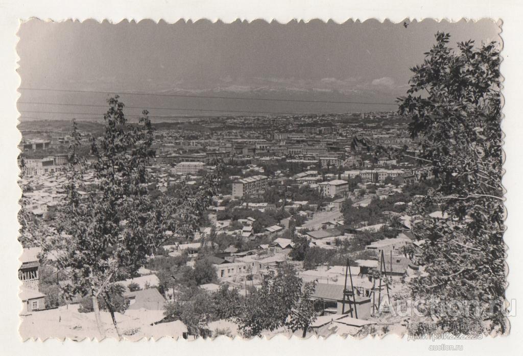 1961 г. Вид на Ереван. Армения.