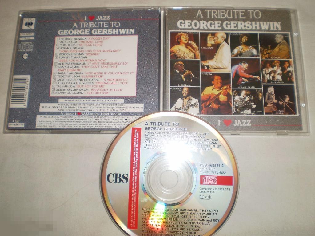 A Tribute To George Gershwin - CD - Netherlands 