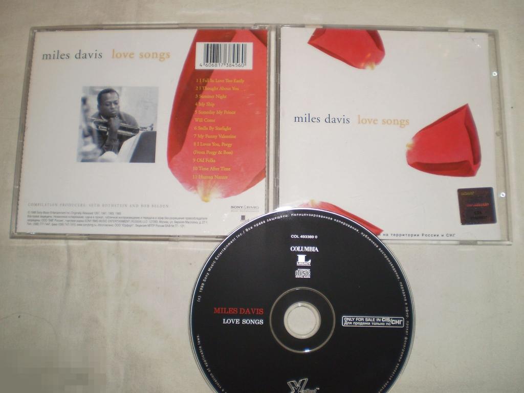 Miles Davis ‎– Love Songs - CD - RU 