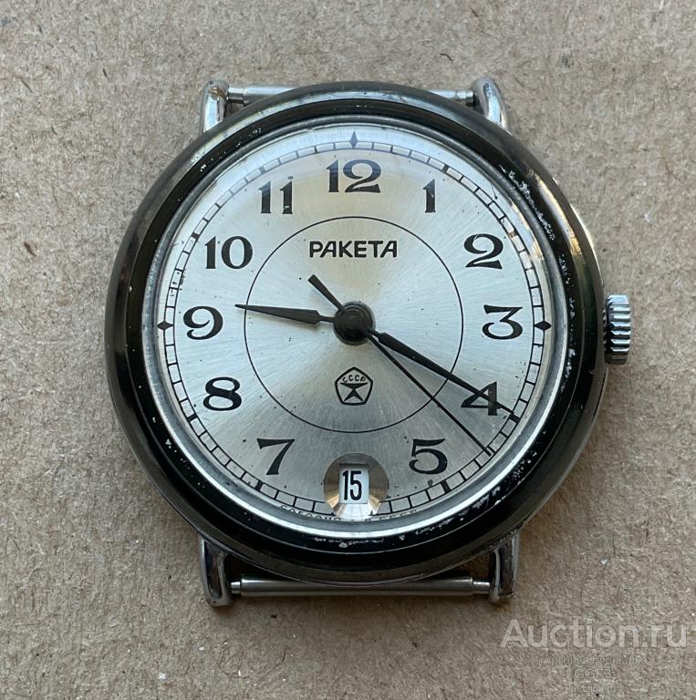 ⌚Наручные часы Ракета СССР знак качества 2614, нижний календарь, на ходу (2022 №143)✔