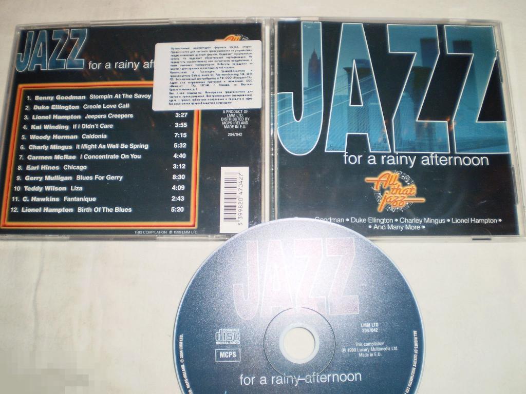 Jazz For A Rainy Afternoon - CD - Europe 