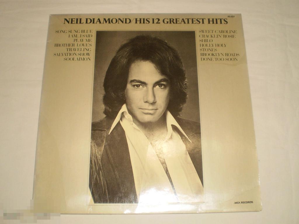 Neil Diamond ‎– His 12 Greatest Hits - LP - Germany