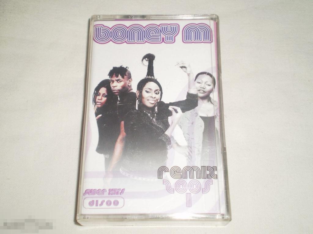 Boney M. ‎– Super Hits Remix 2002 - Cass - RU 