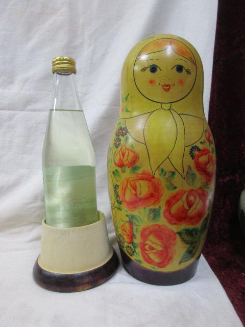 МАТРЕШКА ВЯТСКАЯ. СССР. ПОД БУТЫЛКУ