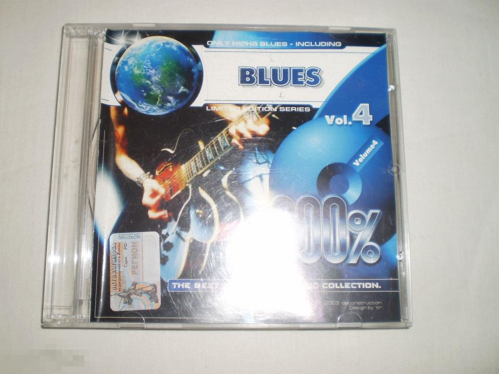 Various – 1000% Blues Vol.4 - CD - RU 