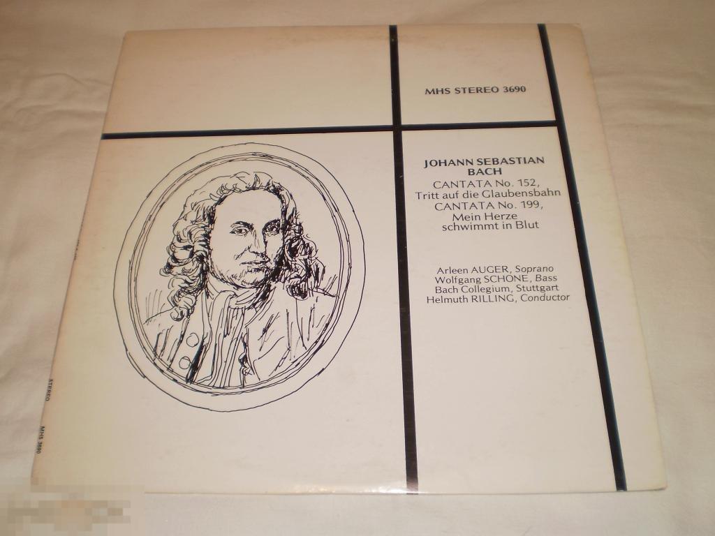 Bach Cantata No. 152, 199  - LP - US