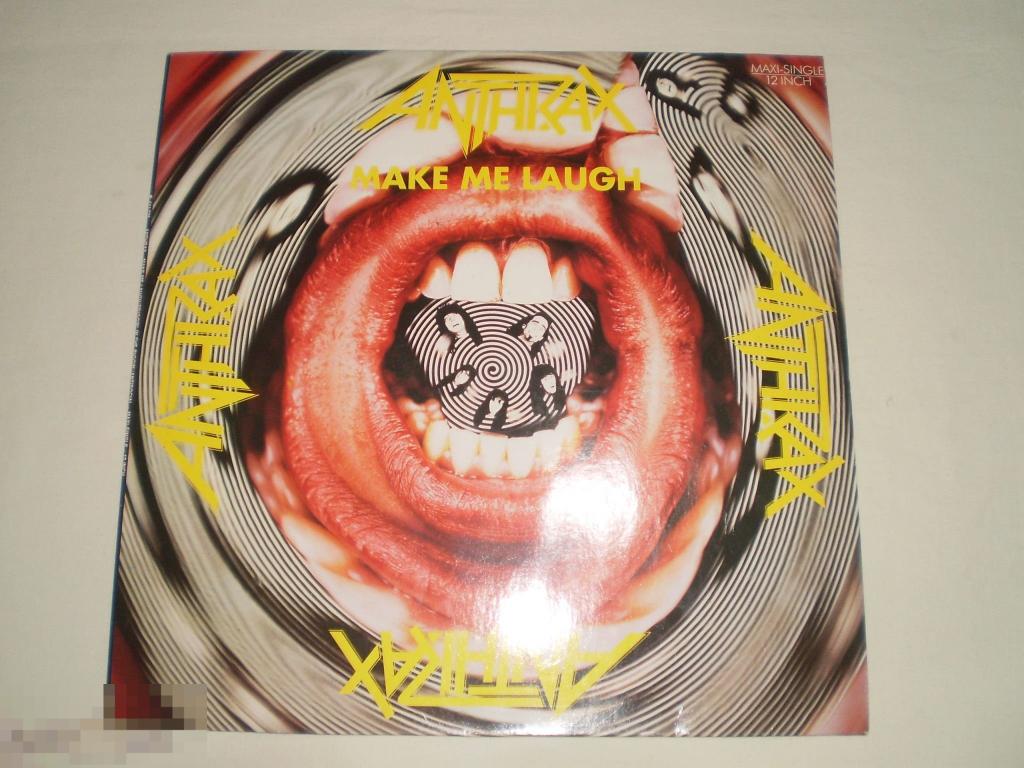 Anthrax ‎– Make Me Laugh - 12" - Europe 
