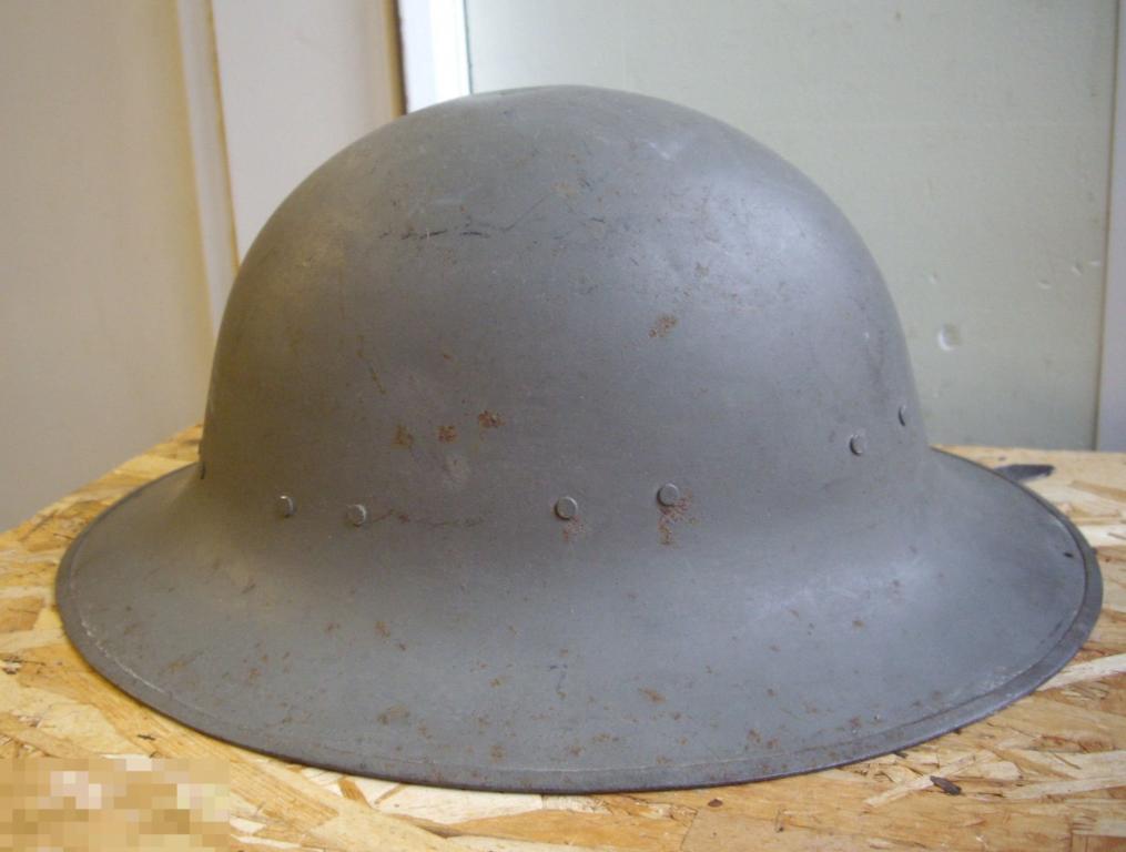 Стальной шлем ГО Цукерман М41 Британия 1940е гг