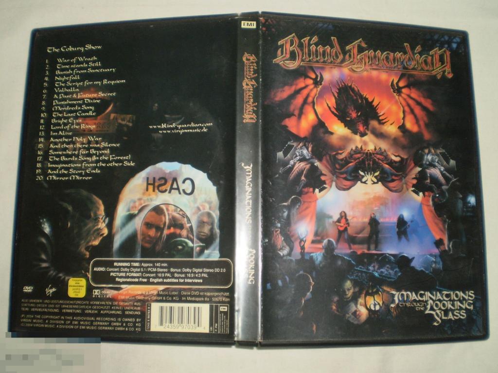 Blind Guardian ‎– Imaginations Through The Looking Glass - DVD 