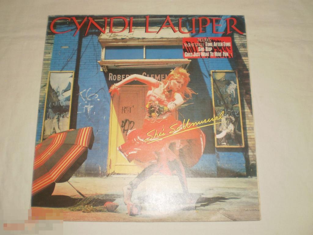 Cyndi Lauper ‎– She's So Unusual - LP - Yugoslavia 
