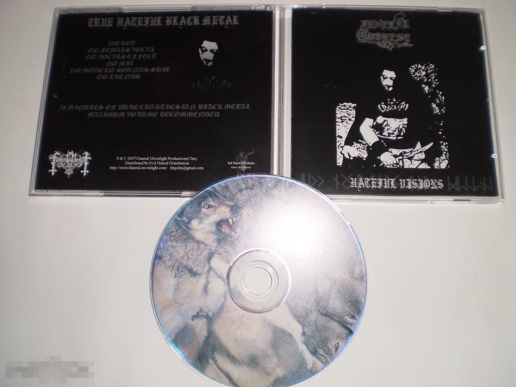 Funeral Forest - Hateful Visions - CD - China 