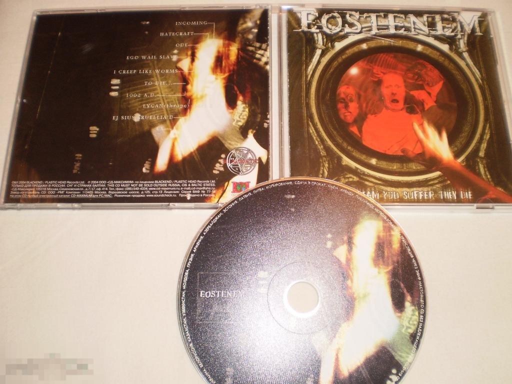 Eostenem - I Scream You Suffer They Die - CD - RU 