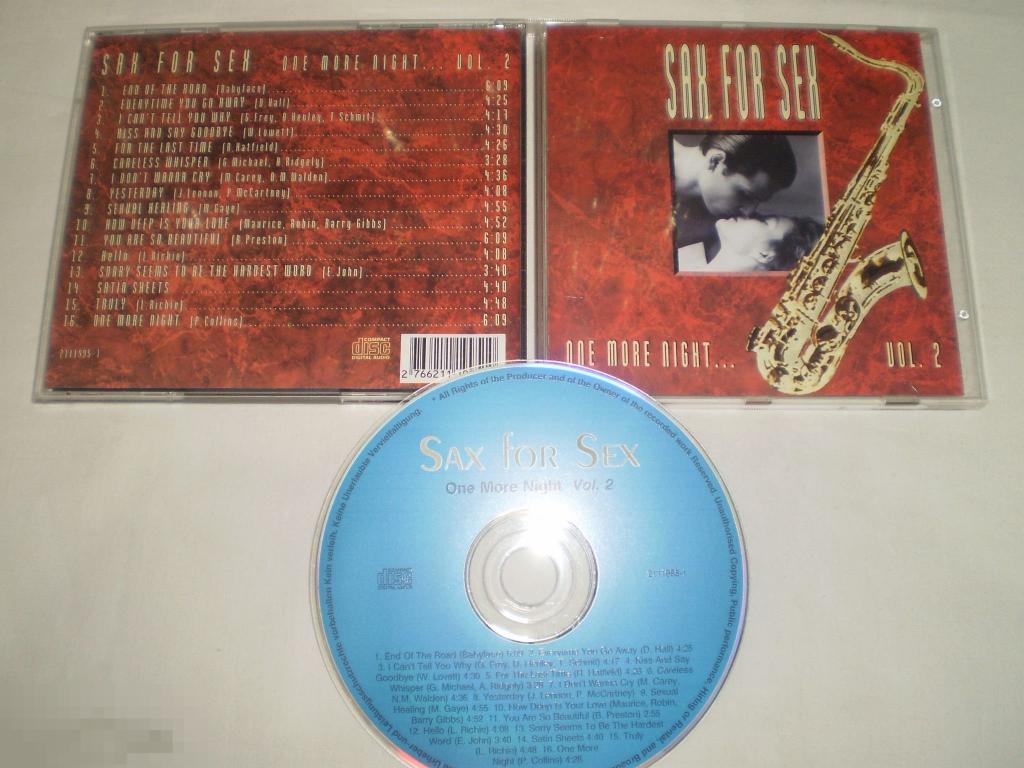 Sax for sex one more night vol. 2 - CD - RU 