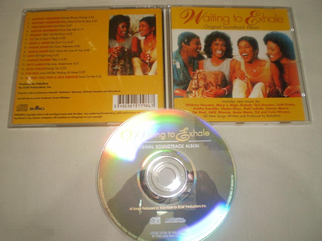 Various ‎– Waiting To Exhale (Original Soundtrack Album) - CD - RU 