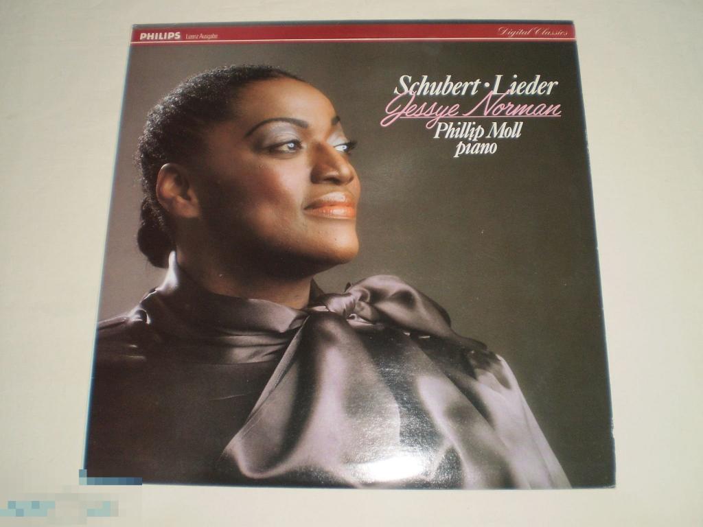 Jessye Norman - Schubert - Phillip Moll ‎– Lieder - LP - GDR