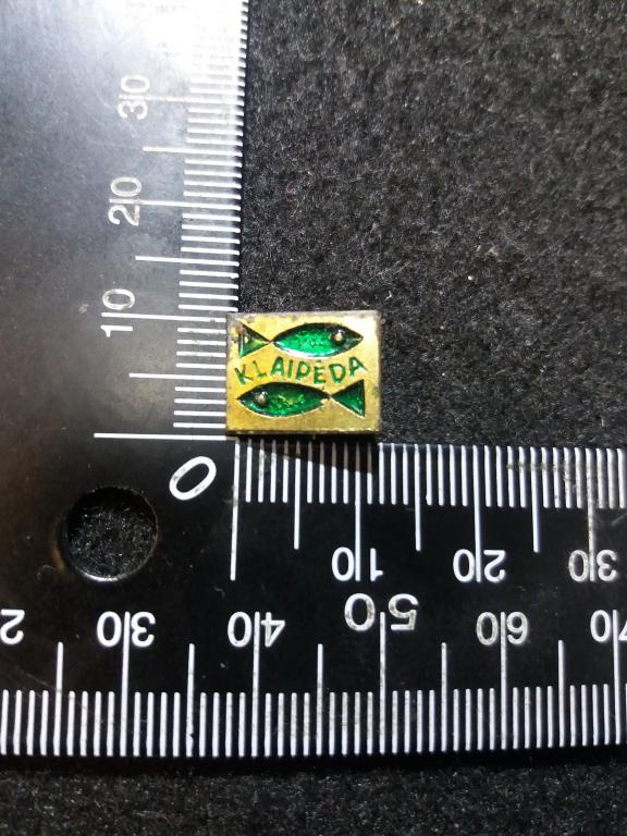 Знак "КЛАЙПЕДА" / ПОРТ / ФЛОТ