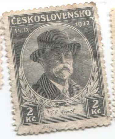 1935 Чехословакия 85 летие президента Масарика.гаш