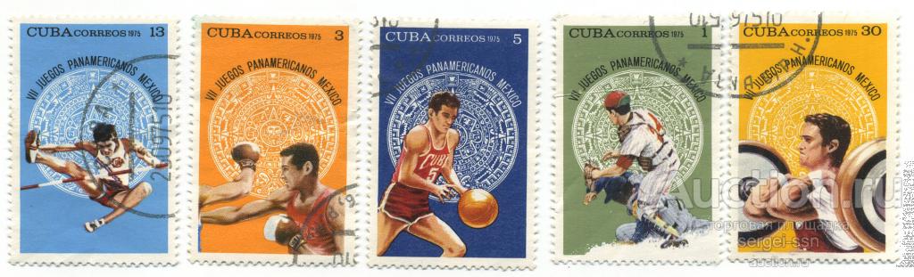 1975 КУБА Спорт Панамериканские Игры