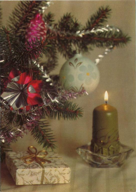 СССР (Г0787) ДМПК Маркированная Чистая Новый Год 1990 1991 Круцко