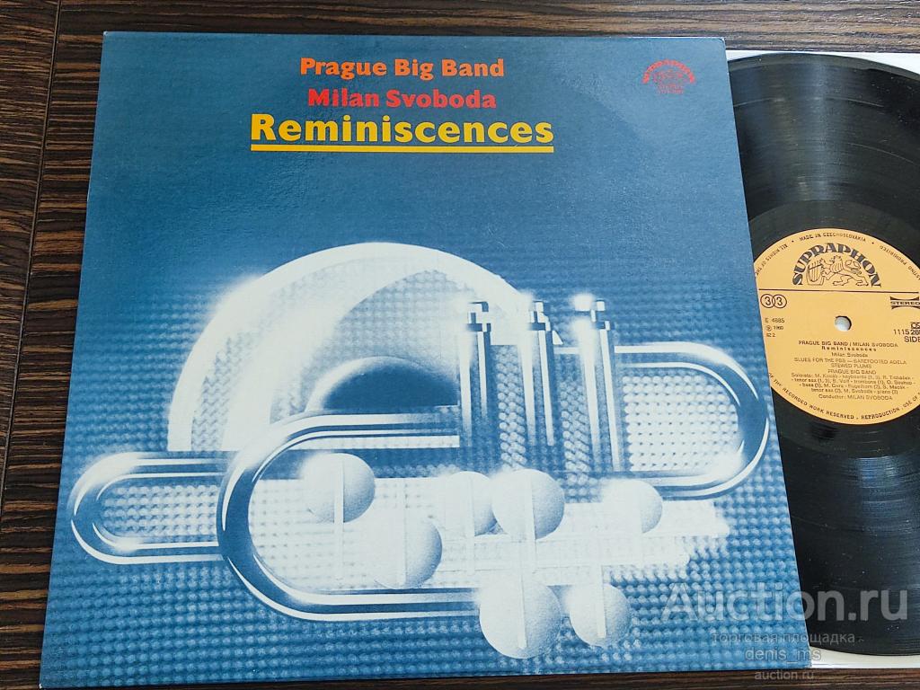 Prague Big Band, Milan Svoboda / Reminiscences - 80/Czechoslovakia/EX+/EX++
