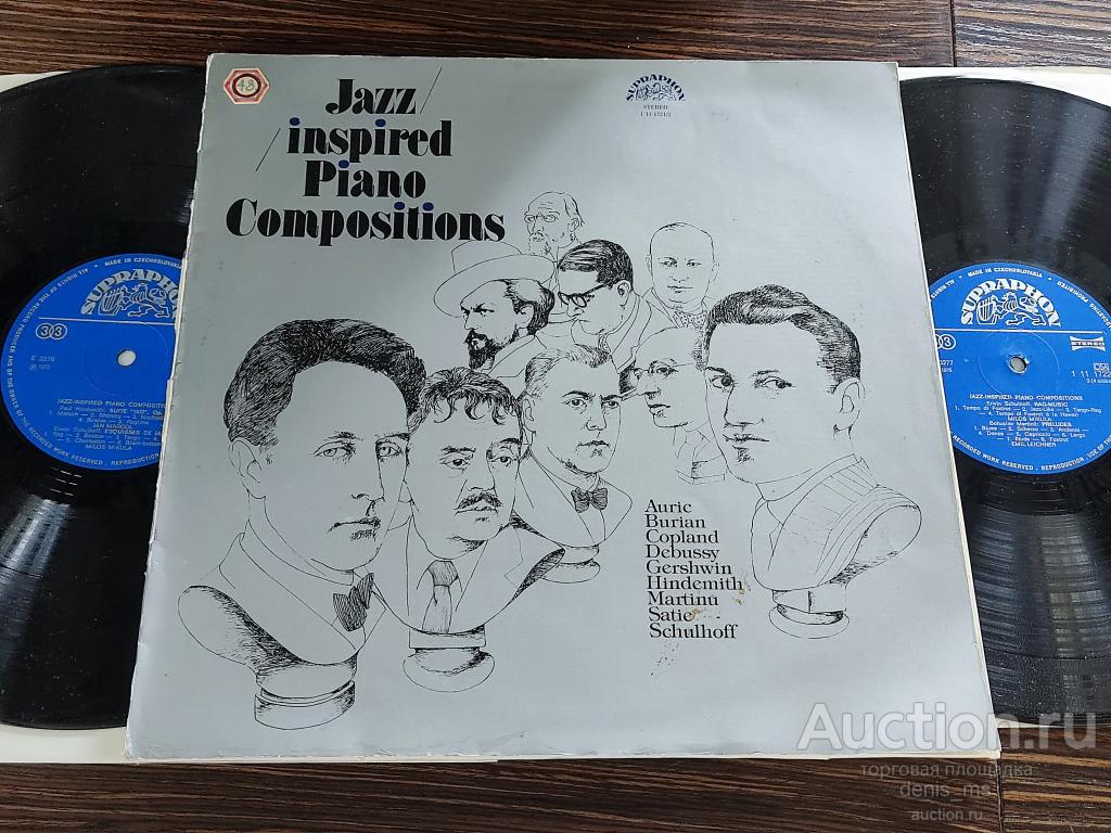 Peter Toperczer / Emil Leichner - Jazz Inspired Piano Compositions - 75/Czechoslovakia/EX/EX++