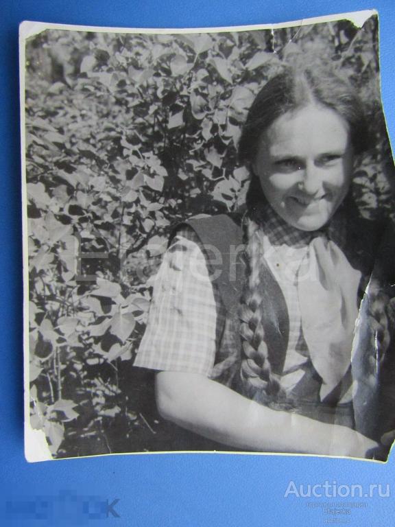 Девушка. 1949 . Фото СССР (пак1) 