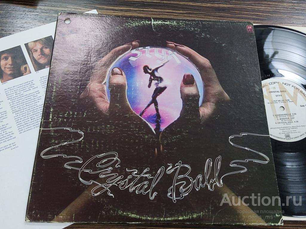 Styx / Crystal Ball - 76/CAN/EX/NM- PROMOTIONAL COPY
