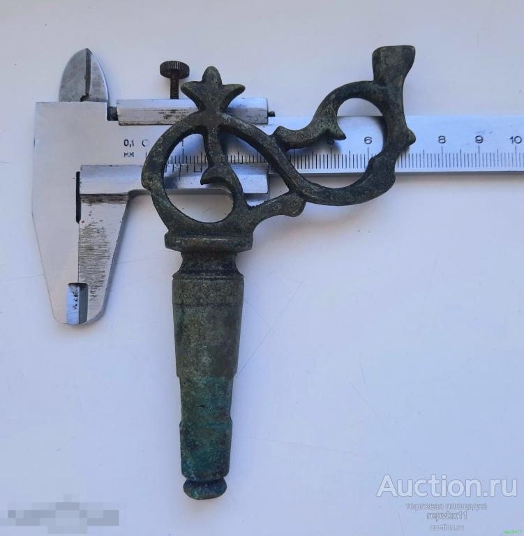 КРАН ВЕРТОК КРАНИК КЛЮЧ ДЛЯ САМОВАРА ЦАРСКАЯ Россия до 1917 г. 