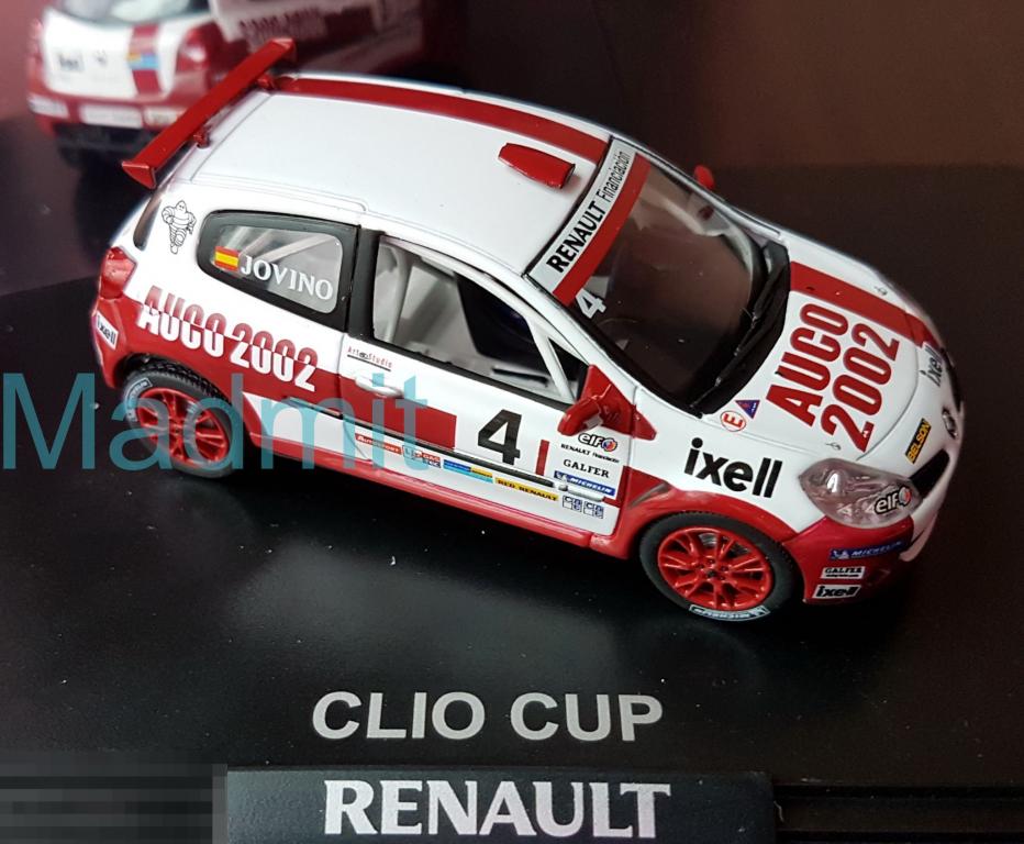 1/43 Renault Clio Cup Модель автомобиля Norev 