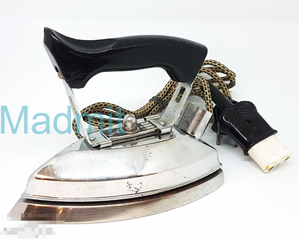 УТЮГ ACOSTA Germany электрический с деревянной ручкой 1950х годов времен СССР 