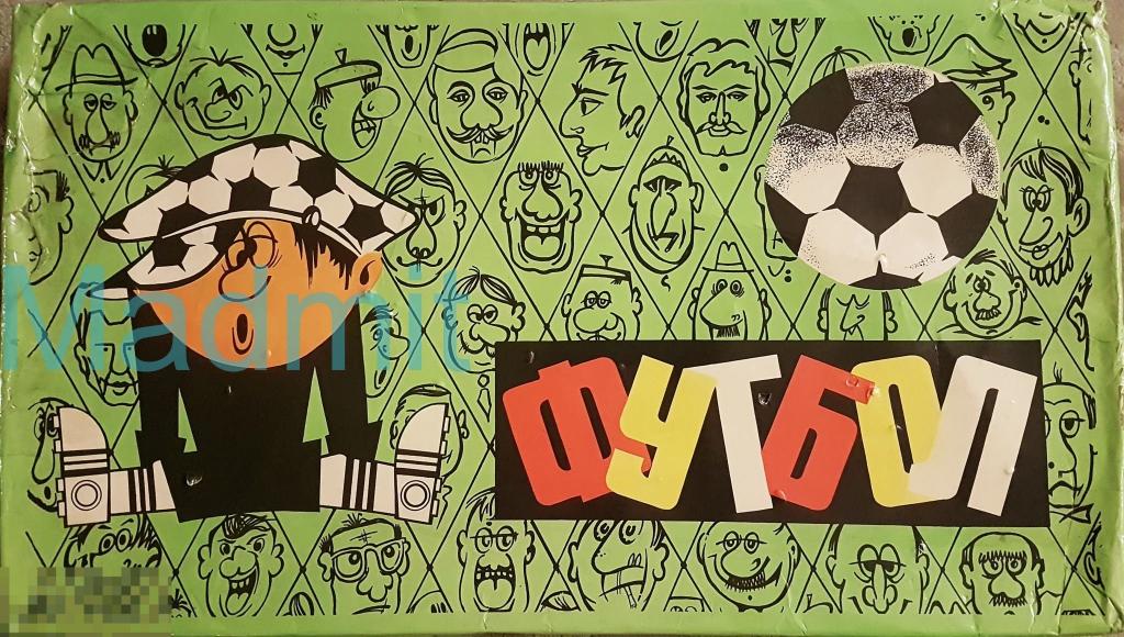 Детская настольная игра ФУТБОЛ СССР 1970-е годы РЕДКАЯ 