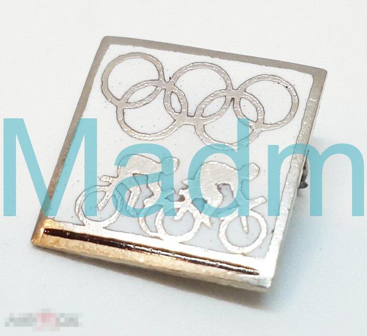 Нагрудный знак Велоспорт СССР Олимпийские игры Москва 1980 