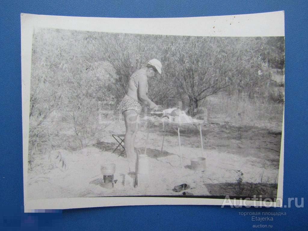 Женщина. НЮ ,  Иван - озеро. Тула  .   Фото СССР.  ( АрЖ ) 