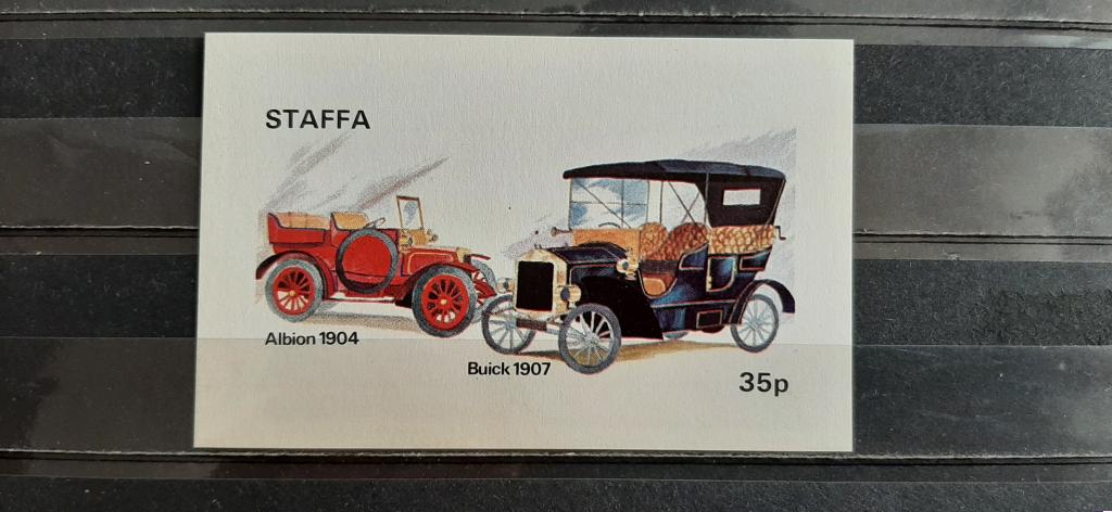 Стаффа Скотлэнд Шотландия ретро автомобили 1975 **