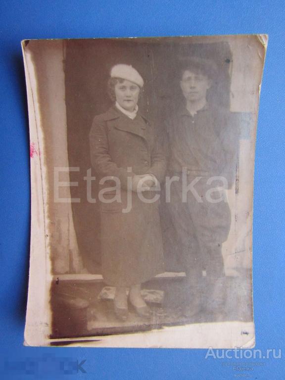 Девушка и парень. Мода. Старое  Фото СССР.  ( Пчеловод) 