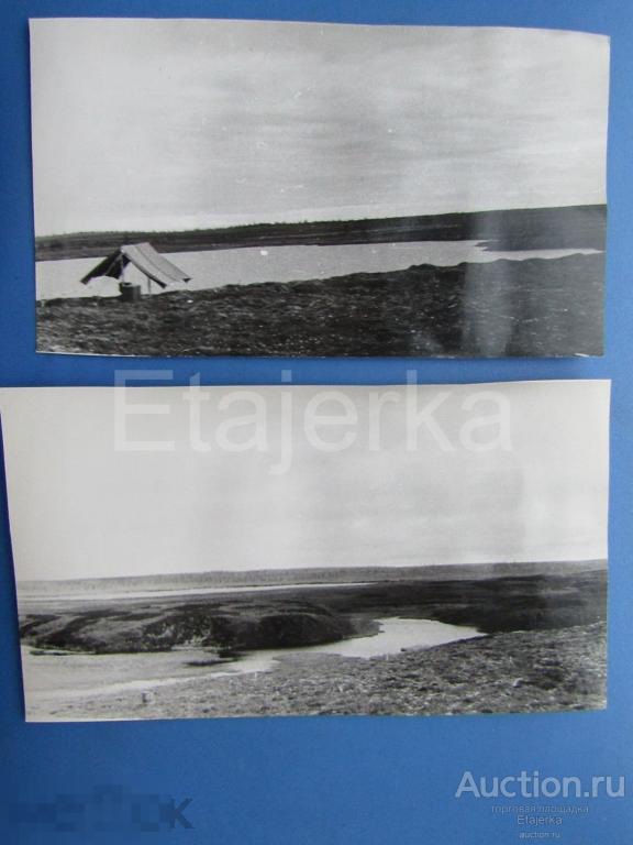 Работа в Надыме.   Ныда.  1975 . Палатки . Тундра  .  Фото СССР . (ЛКВВИА) 