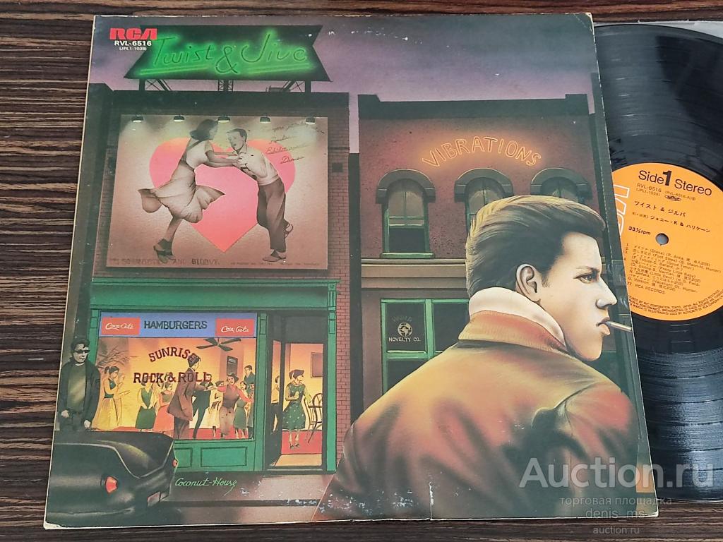Johnny K & Hurricane – Twist & Jive - 77/JAPAN/EX+/NM-