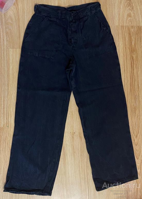 Брюки рабочие. Тонкое х/б. 44-46/160-165