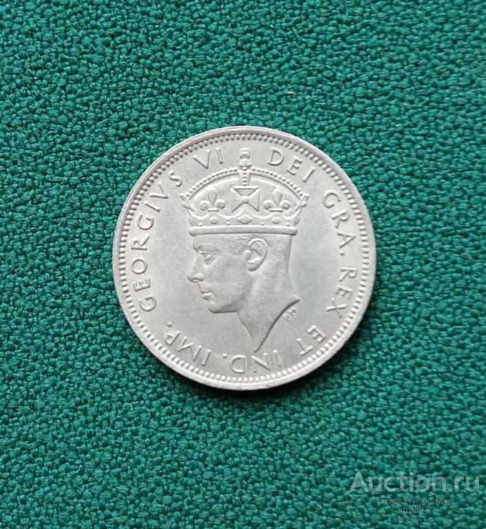 Британский Кипр 1 шиллинг 1947  Состояние.
