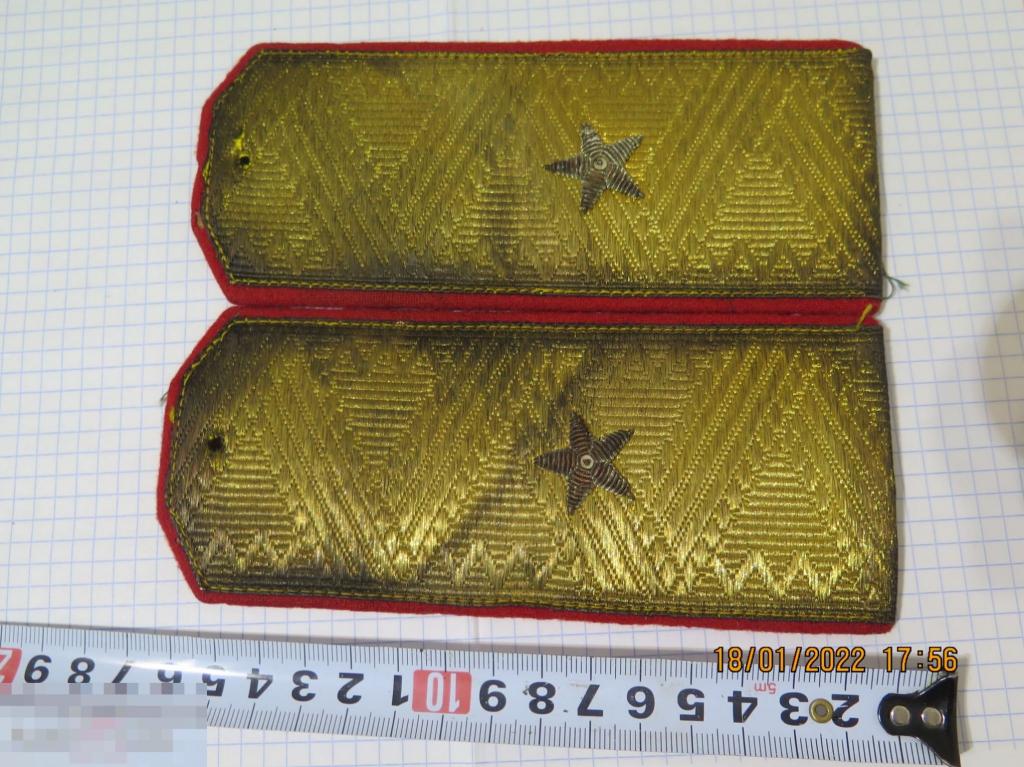 Погоны генерал-майор образца 1943г 