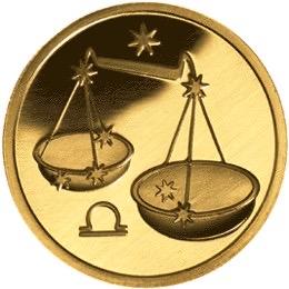 50 рублей 2003 г. Знак зодиака весы
