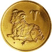 50 рублей 2004 г. Знак зодиака овен