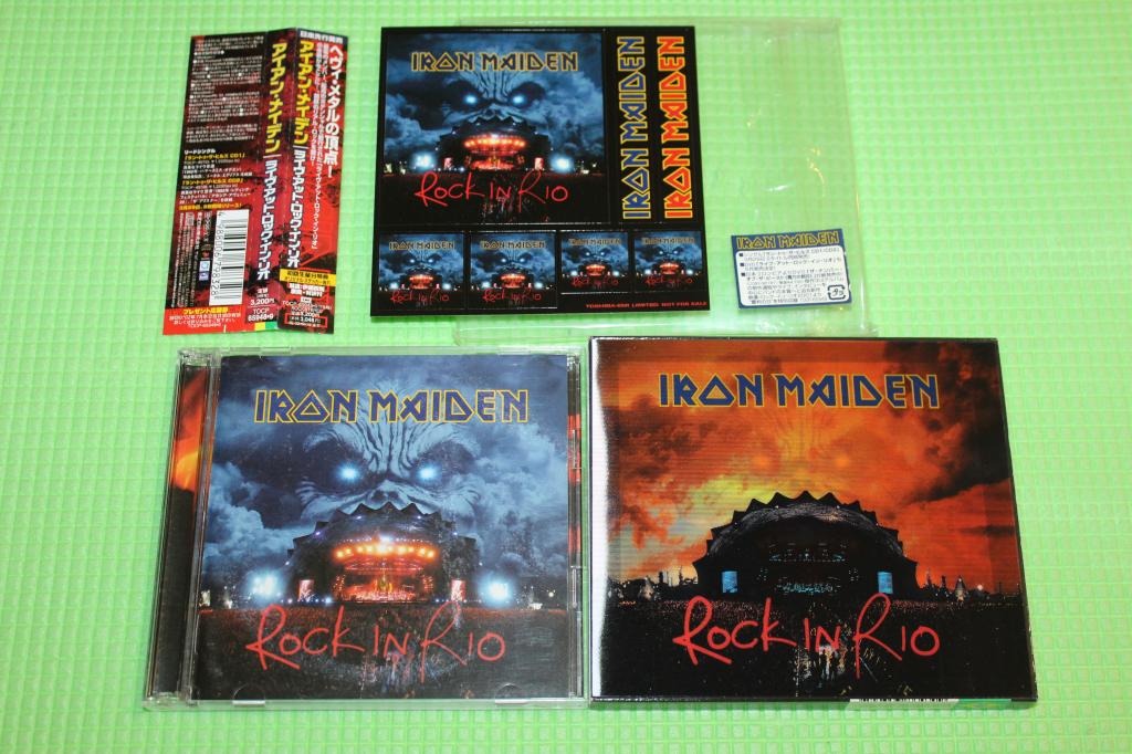 Iron Maiden / Rock In Rio 02 / Japan 2CD Slipcase 1st Press