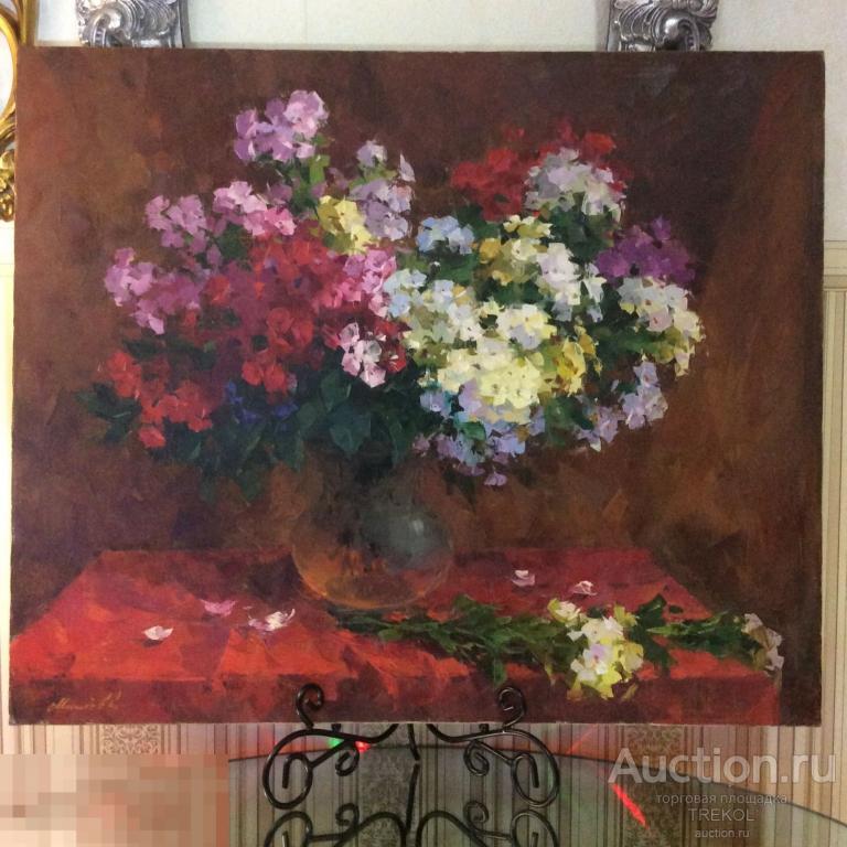 Живопись «Рубиновая симфония», Сергей Миняев, 1998 г., масло, холст 