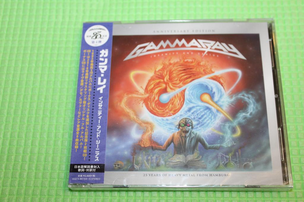 Gamma Ray / Insanity And Genius 93 / Japan 2CD — покупайте на Auction ...