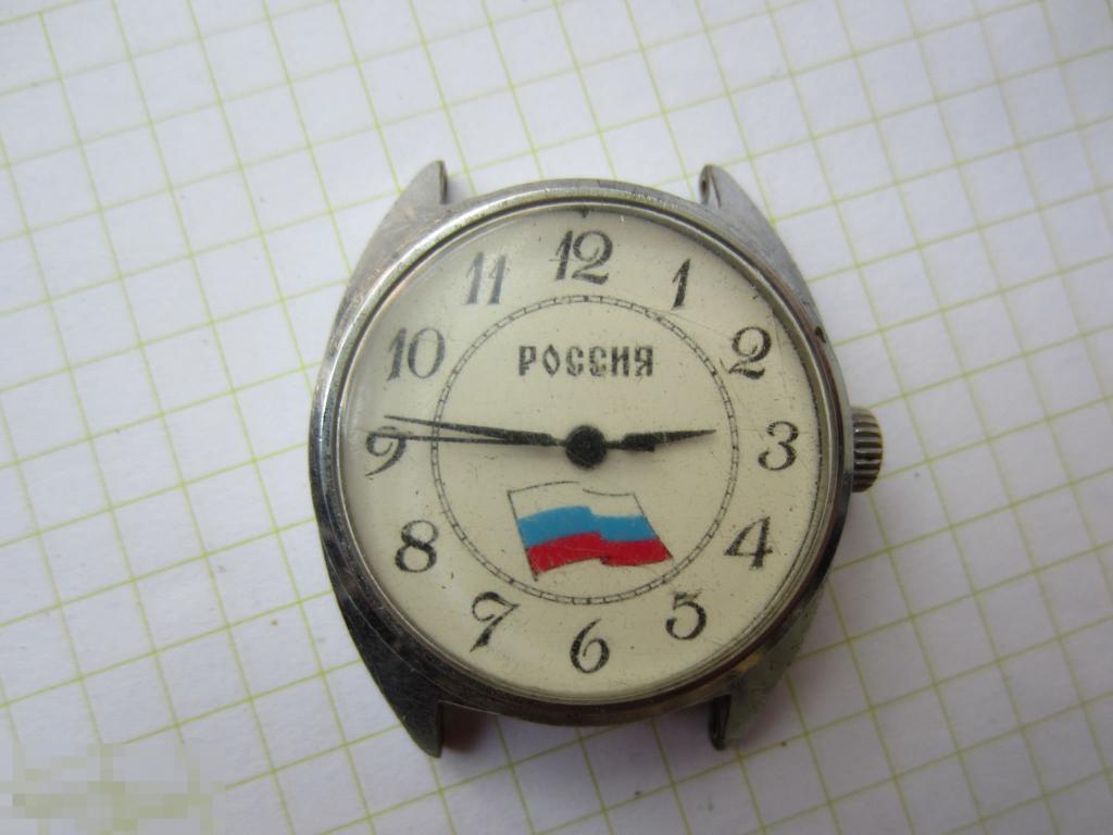 Часы механические Ракета На ходу. 