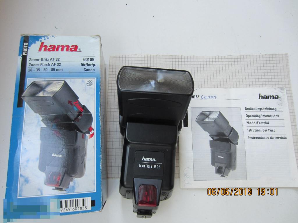 Фотовспышка Hama Zoom Flash AF 32 